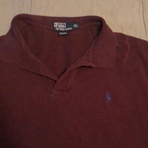 Maroon polo
